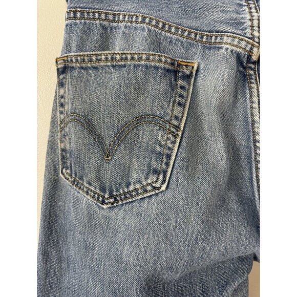 VTG Levi’s 505 Men’s Jeans 34x30 Classic Straight Blue Denim Y2K Grunge Skater - Picture 9 of 16